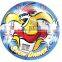 cartoon ski tube for kids/pvc cartoon toys snow tube for kids/outdoor toys