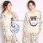 Custom made 100% pima cotton printed maternity wear