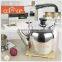Outdoor stainless steel camping kettle for tea/coffee/bo making