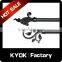 KYOK New design black color curtain rod set,28mm black color curtain finials for home decoration