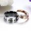Cool Stainless Steel Lover Jewelry Indian Wedding Rings