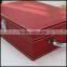 Factory direct sales of red PU leather high-end wine bo eport wine packaging bo craft gift bo
