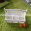 Collapsible food safe wood fruits basket