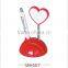 revolving heart shaped pen holder can be used for many years also personalized pen holder