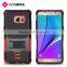 2016 Original hybrid armor protective hard mobile phone cover hybird armor case for samsung note7