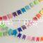 just married party jointed banner paper letter banner