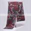 wholesales The new winter solid color jacquard brushed silk scarves for men