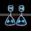 Diamond & Baguettes Gemstone Earrings, Amethyst Gemstone Baguettes Earring Jewelry, Gemstone earring Jewelry Supplier India