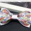 Cotton Print Sailboats Butterfly Bow Tie