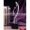 Best quality K9 crystal Unique style engraving award glass golf trophy