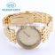 Water Resistant Japan Movt Diamond Quartz Watch Stainless Steel Back