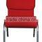 2016 best seller iron stackable church chair on sale