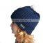 Summer Beanie Hats, Bluetooth Knitted Beanie Caps Winter Music Hat