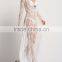 Wholesale Ladies Fashion Lace Dress See Through Long Cover up Beach Dress