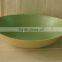 Spun bamboo bowl
