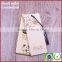 Embossed printed garment string kraft paper price swing hang tag