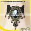 hallowmas skull vintage bracelet for women, vintage slave bracelet
