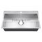 New Premium 32" Handmade Top Mount Single Bowl Drop-In 16 Gauge Stainless Steel Kitchen Sink