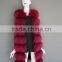 Brand new Real raccoon fur vest longer length winter vest real raccoon fur vest