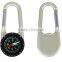 Hot Selling Metal Carabiner Compass For Travel Camping