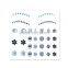 fashion decoration sticker eyeliner tattoo makeup bindi sticker