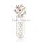 Wholesale fashion etched metal bookmark with magnet