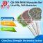 QX906-1 cheap MiNi mosquito bat with 2 AA batteries battery operated mosquito kille
