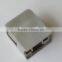 stainless steel railing square type 45*45mm glass clamp in balustrades and handrails