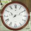 16 inch classic wooden wall clock arabic number(16W05LR-02)