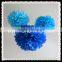 2016 Chinese new year decoration tissue paper pompom wall hanging paper crafts