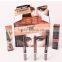 Music Flower Double-end Dye Eyebrow Cream 3 Colors Eyebrow Pencil Multifunction Longlasting Waterproof Eyebrow Extension Kit