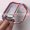 ABS Chrome 4 Pcs Inner Handle Insert Bowl Cover Trim For Compass 2014 Accessories