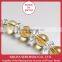 Golden aura 6mm gems With facetted crystals, all types of beads, women bracelet, beads, Japanese bracelete, golden aura