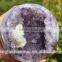 Natural Brazil Amethyst Crystal Geode / Smile Geode Ball