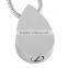 SRP8476 Most Wanted Products Blank Teardrop Pendant Cremation Jewelry Stainless Steel Urn Pendant