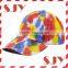 Vintage Floral Pattern Distressed Sport Outdoor Hat Printed Baseball Cap