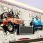 3D PVC Flooring roll for wall poster