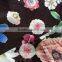 beautiful floral organza burnout fabric for curtain women dress