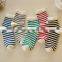 Autumn lady socks cotton comfortable color stripe socks pure cotton socks children