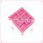 Cake Soap Mold 6-Square Bar Flexible Silicone Mould For Candy Chocolate Resin