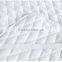 Hotel use 100% polyester filled quilted mattress topper