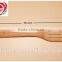 bend slotted bamboo kitchenware rice shovel with long handle