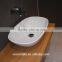 Popular decoration solid surface modern wash basin india