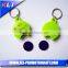 Plastic euro coin holder