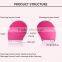 Portable Personal care silicone facial cleansing brush for blackhead extractor exfoliating cream