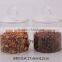 2014 New Design High Clear Blown Glass Jar With Glass Lid Used to Storage Food