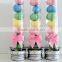 2017 clear cylinder shape acrylic candy display case tube