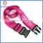 OEM custom name tag luggage strap