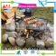 Portable Height-Adjustable 360 Degree Swivel Rotating Camping Fire Pit