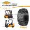 Forklift spare parts solid tire 5.00-8 from factory in china